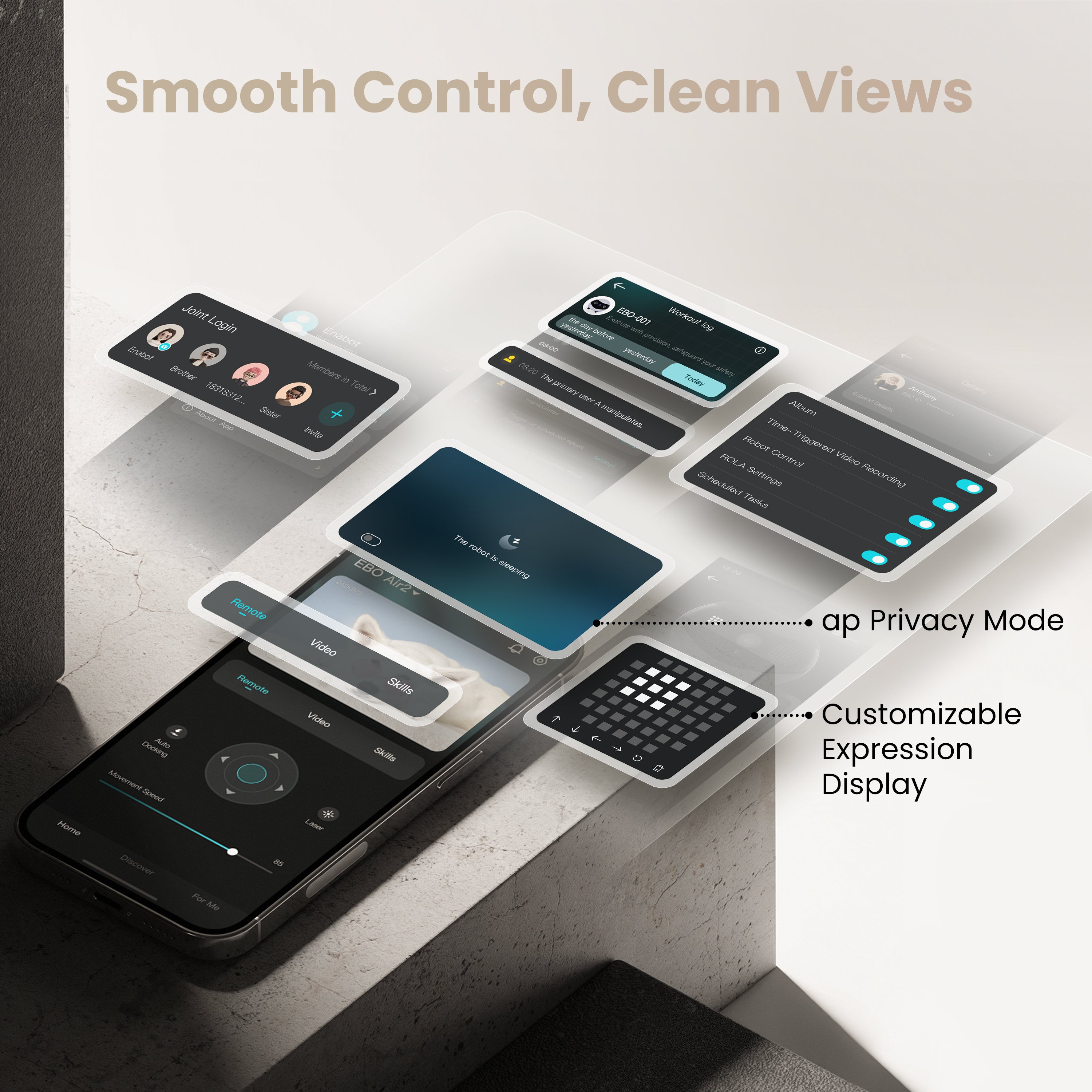 EBO Air 2 - Mobile Haustierkamera